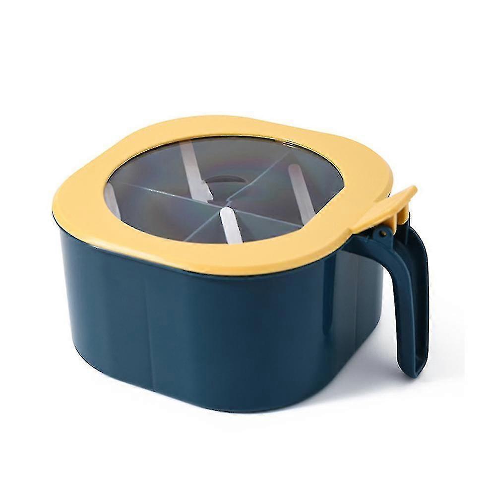 1 Pack Spice Box Spice Rack With Lid Plastic Salt Box Pepper Jar 4 Com