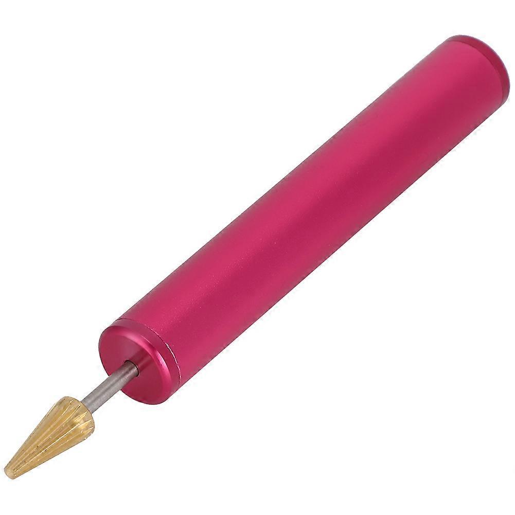 Edge Dyeing Pen Handheld Edge Roller Applicator Tool for Faux Leather Craft DIY Rosy