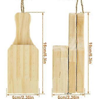 Presse à Tostones En Bois 2 En 1 – Presse Plantain Vert Pour Chips Croustillantes Et Tasses à Farces, Outil Traditionnel Haoideo Robuste Et Ergonomique