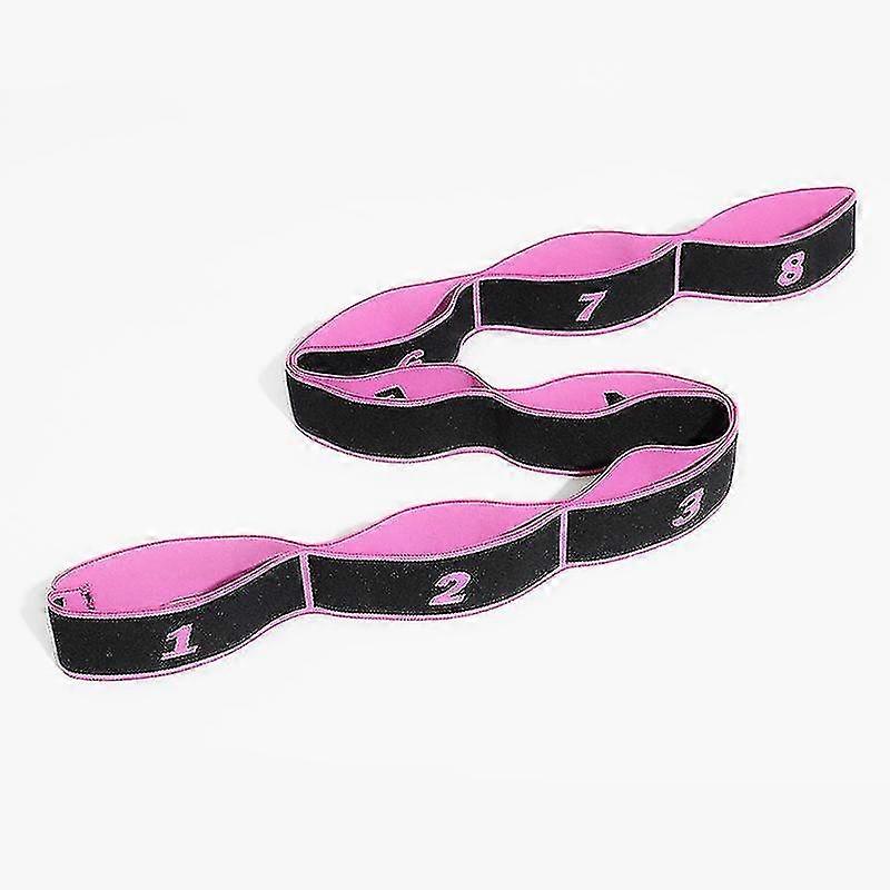 Yoga Pull Strap Bälte Polyester Latex Elastisk Latin Dans