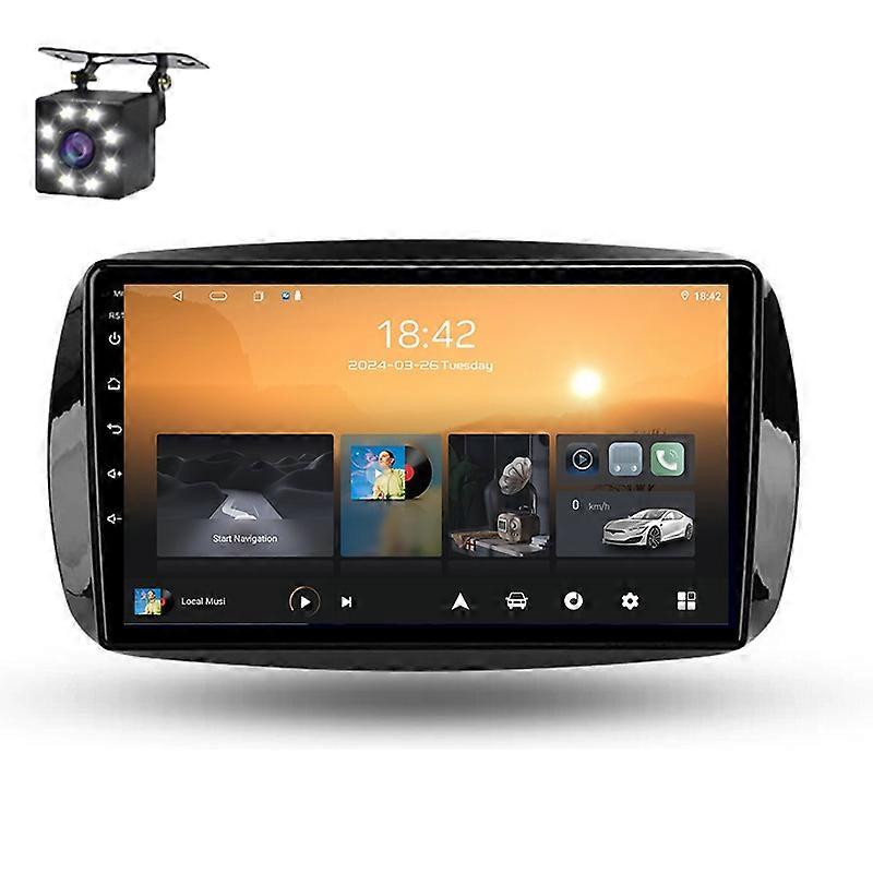 Car Radio For Benz Smart Fortwo 3 C453 A453 2014-2020 Multimedia Video Player Navigation Auto