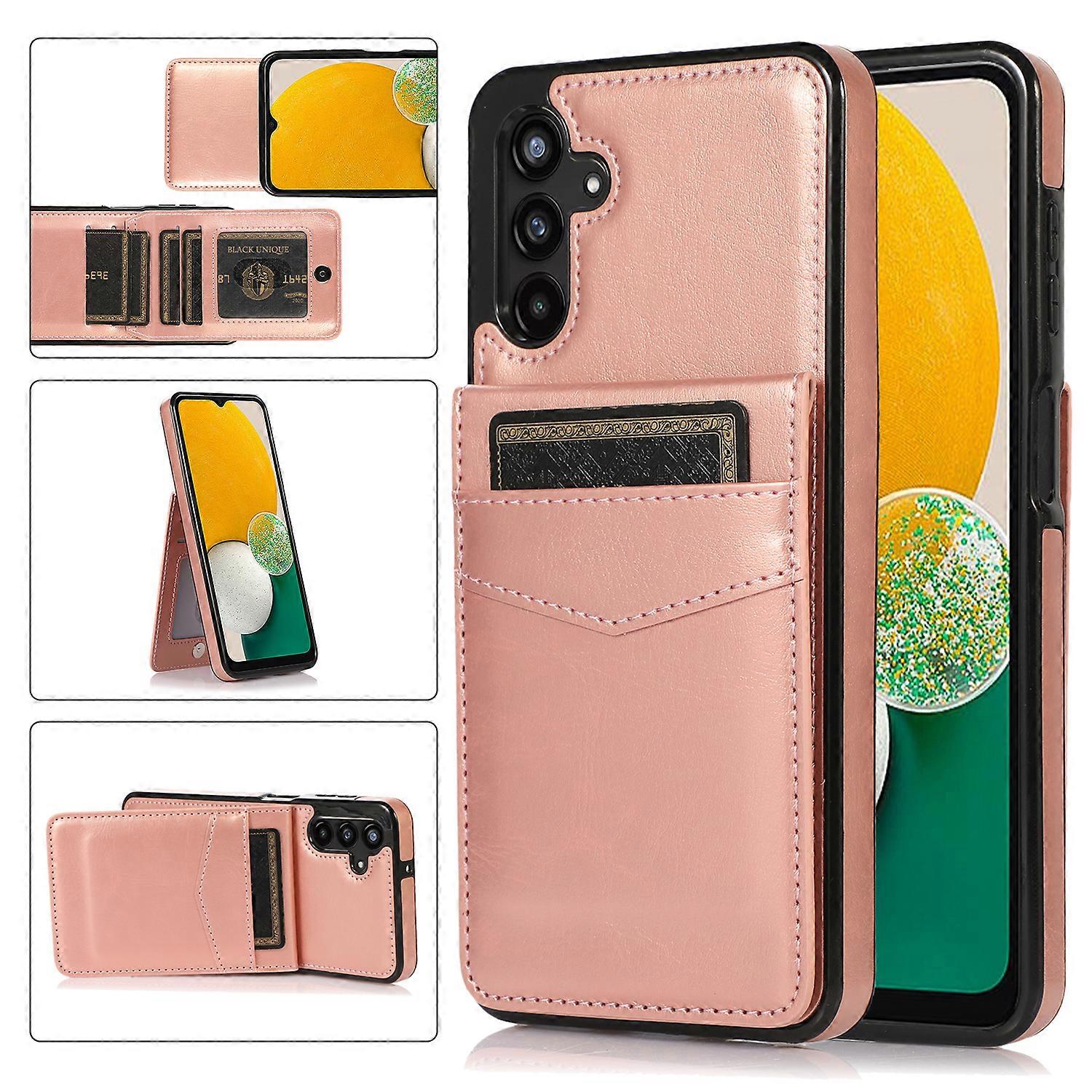 Business Style PU Leather Case for Samsung A90 5G with Card Holder, Wallet Function, Stnad Function, Fall Protection
