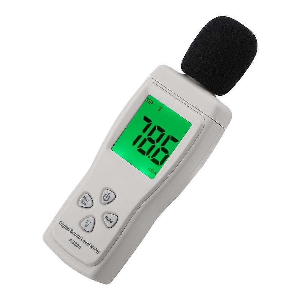 AS804 Digital Sound Level Meter High Precision Noise Test Monitor 30-130dBA Decibel for Industry and Daily Life  Sound Meters