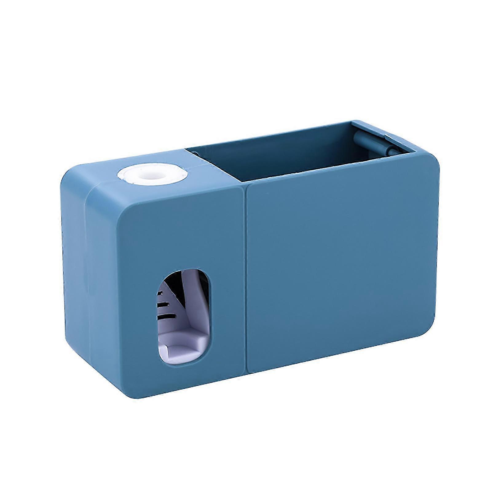 Toothbrush Holder Automatic Multi-use 2 In 1 Multifunctional Toothpaste Dispenser For Home
