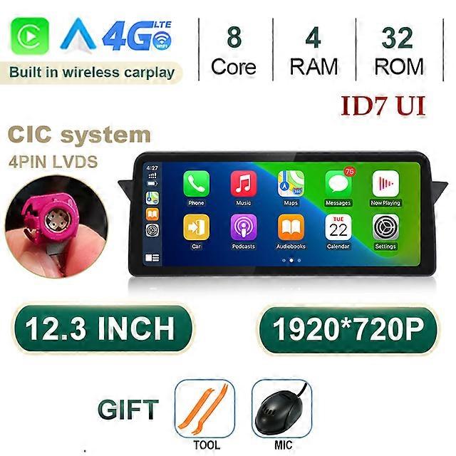 Android 12 1920*720P Screen Dvd Player 12.3 Inch For BMW X1 E84 2009 - 2015 Car Stereo Audio GPS Navigation Multimedia 8 Core BT