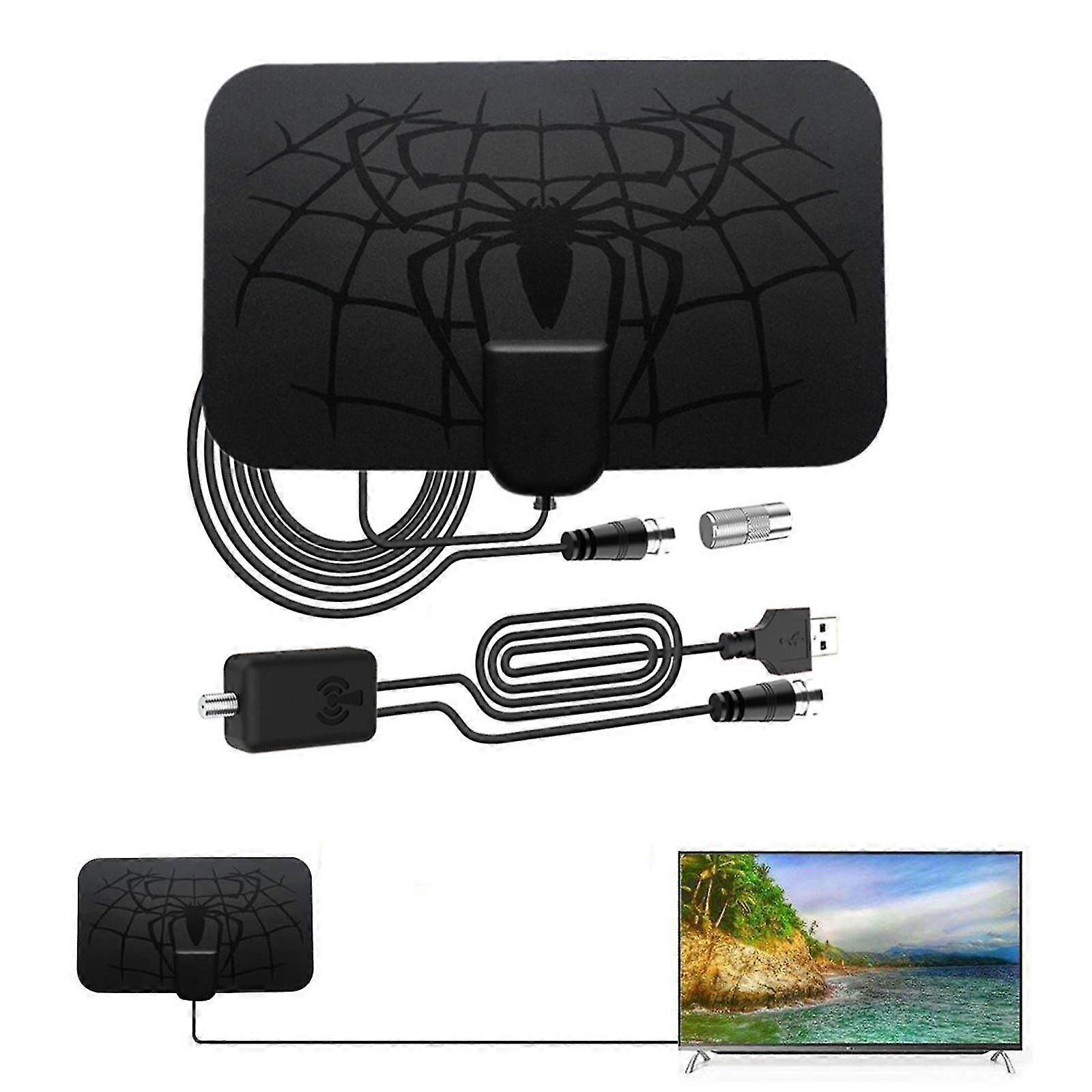 Spider Pattern New HD Cable Antenna 4K TV
