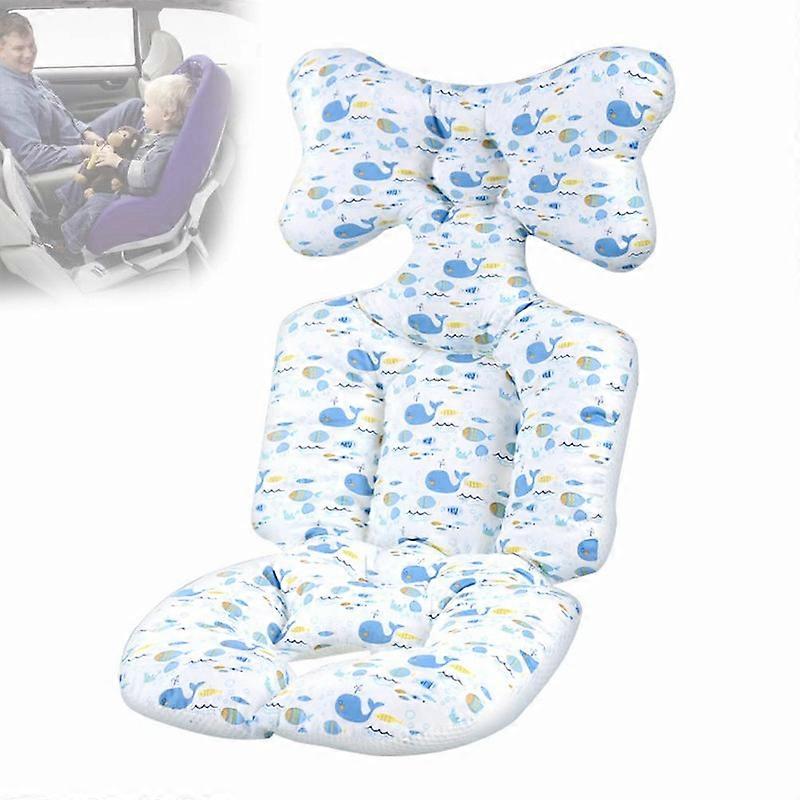 Baby Seat Pad Stroller Liner Universal 3D Air Mesh Breathable Car High Chair Cushion