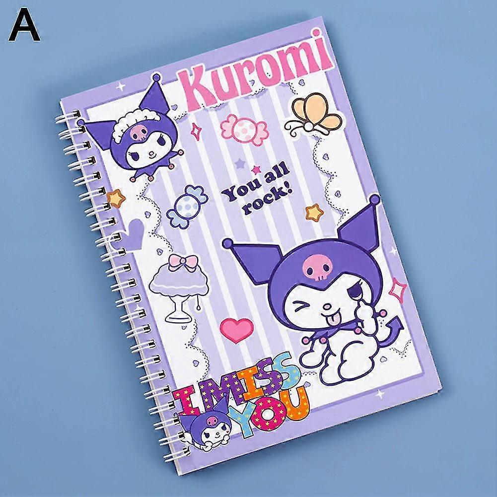 Mini A5 Notebooks Cartoon Coil Notebook Portable Student Stationery Notebook