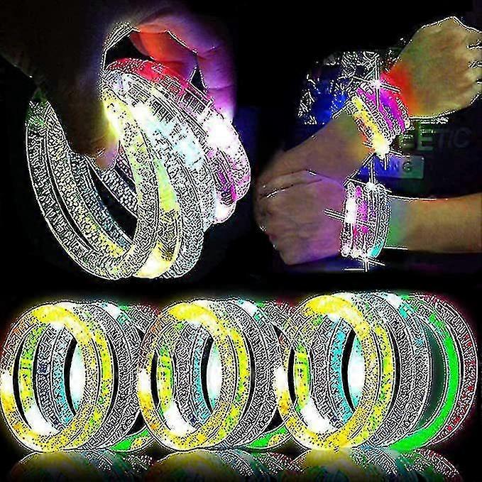 10 buc Straluceste in intunecat Led Bratari Party Consumabile