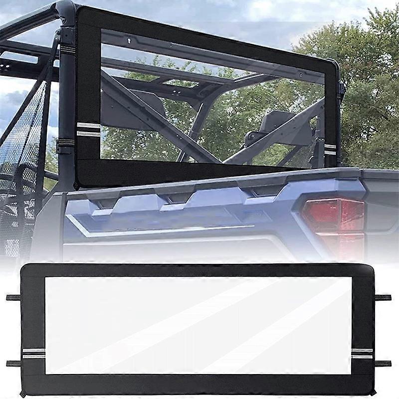 Ranger 1000 Lunotto Posteriore Impermeabile PVC Soft Parabrezza Compatibile con Polaris Ranger xp 1000/900 2017-2023