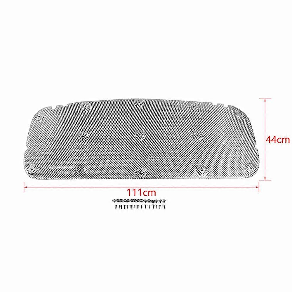 Just thermal insulation in cotton for hood car engine, soundproofing, silver accessory, Suzuki Jimny 2019, 2020, 2021, 2022, 2023, JB64, JB74