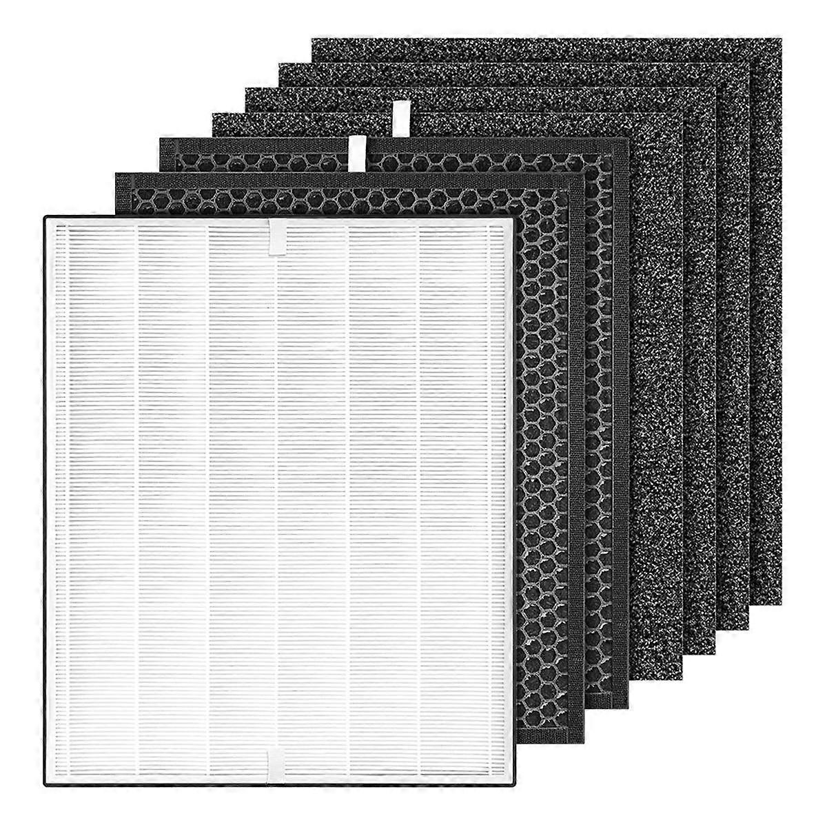 3000 Replacement Filters Compatible with A DOCTOR 3000 4in1 Home Air Purifier,H13 True HEPA and Extra Carbn Pre-Filters