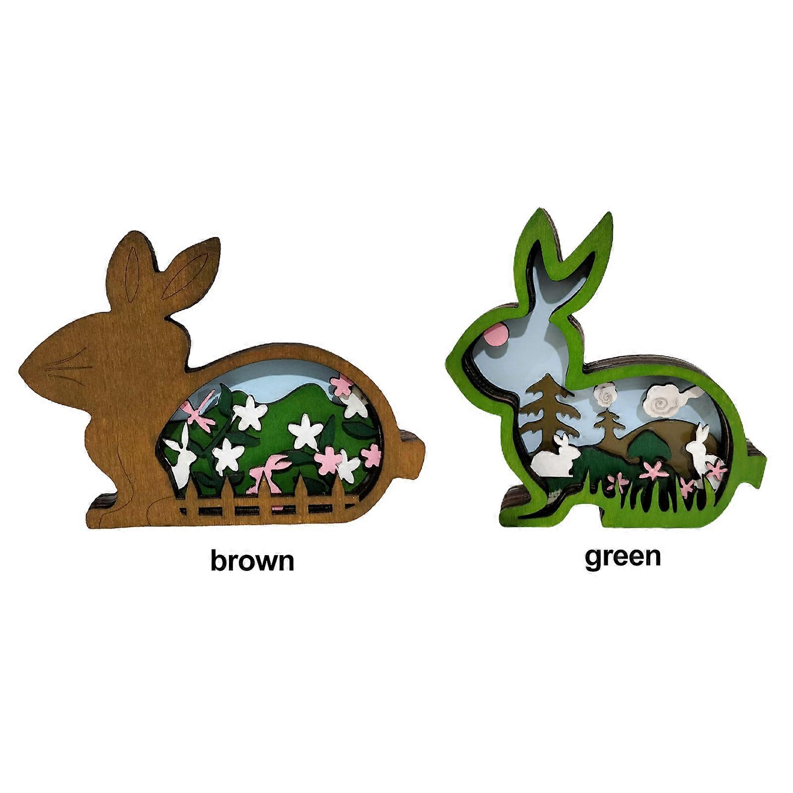 Multi Layer 3D Paashaas Decoratie