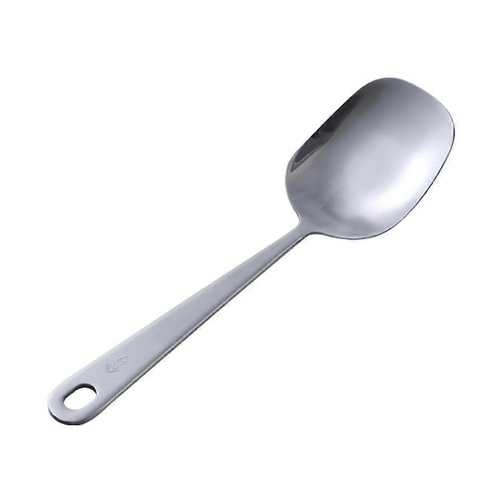 Public Spoon Dinner Serving Spoon Stainless Steel Silver
