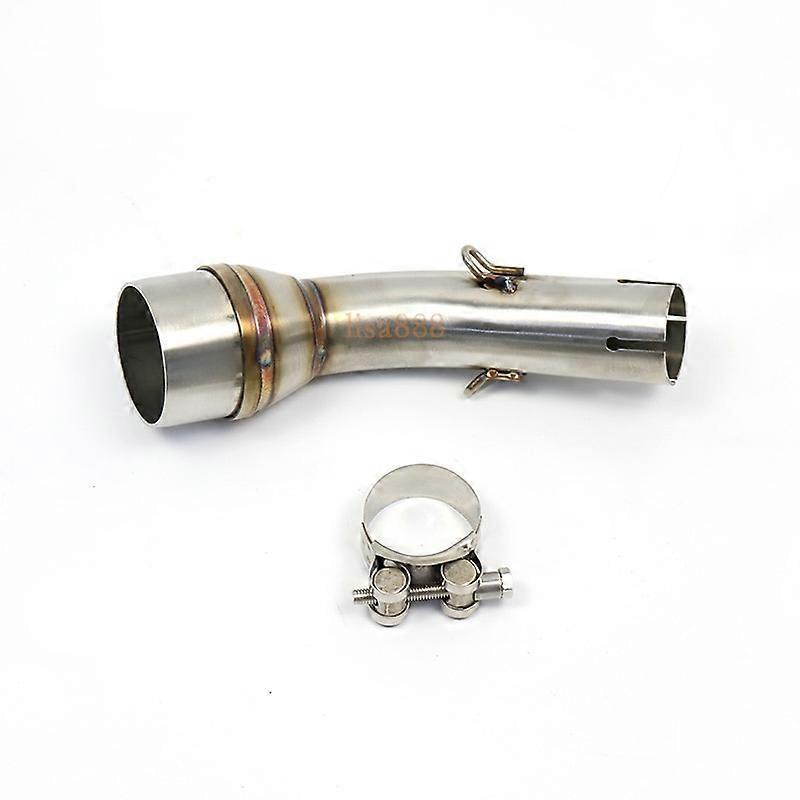 For YAMAHA YZF R25 MT03 R3 MT 03 Motorcycle Escape Moto Exhaust Middle Link Pipe Adapter Connector Modified Mid