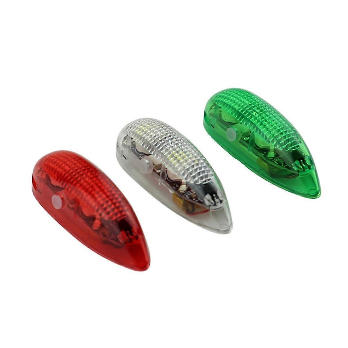 3PCS V3 Lumière Aérienne Étanche LED Lumière LED Voilure Fixe FPV RC Avion Traversant Machine Nuit