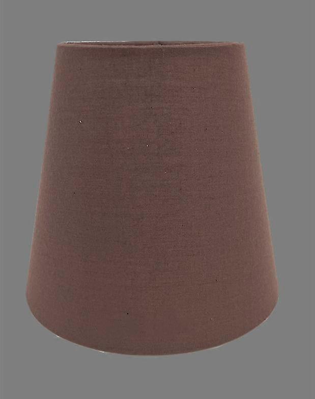 Conjunto De 6 Abajures Clipe Para Candelabro(chocolate)