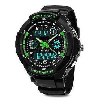 Boys Digital Watches, Waterproof Kids Watches With 12/24 Hour/dual Time Zone/alarm/stopwatch, Shockproof Kids Outdoor Sports Watches For Teens Boys Gi