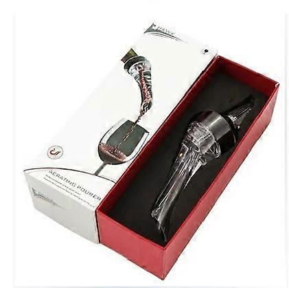 Wine Aerator Pourer - Premium Aerator Pourer & Decanter (Black)