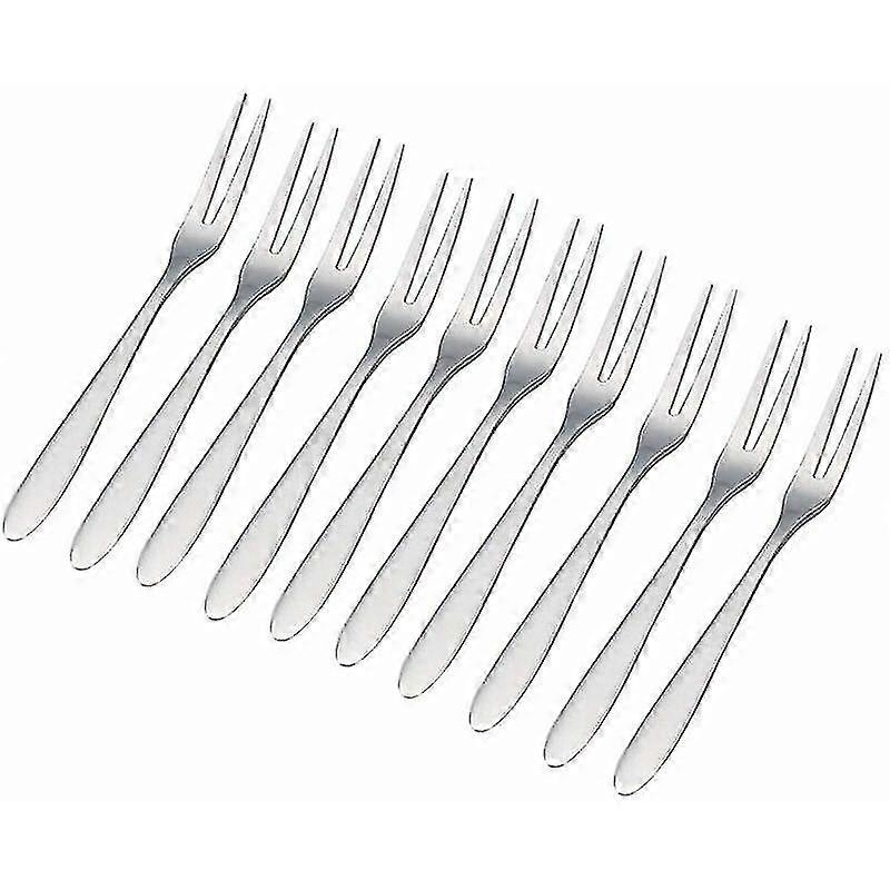 Stainless Steel Cake Fork Cocktail Dessert Fork Gift