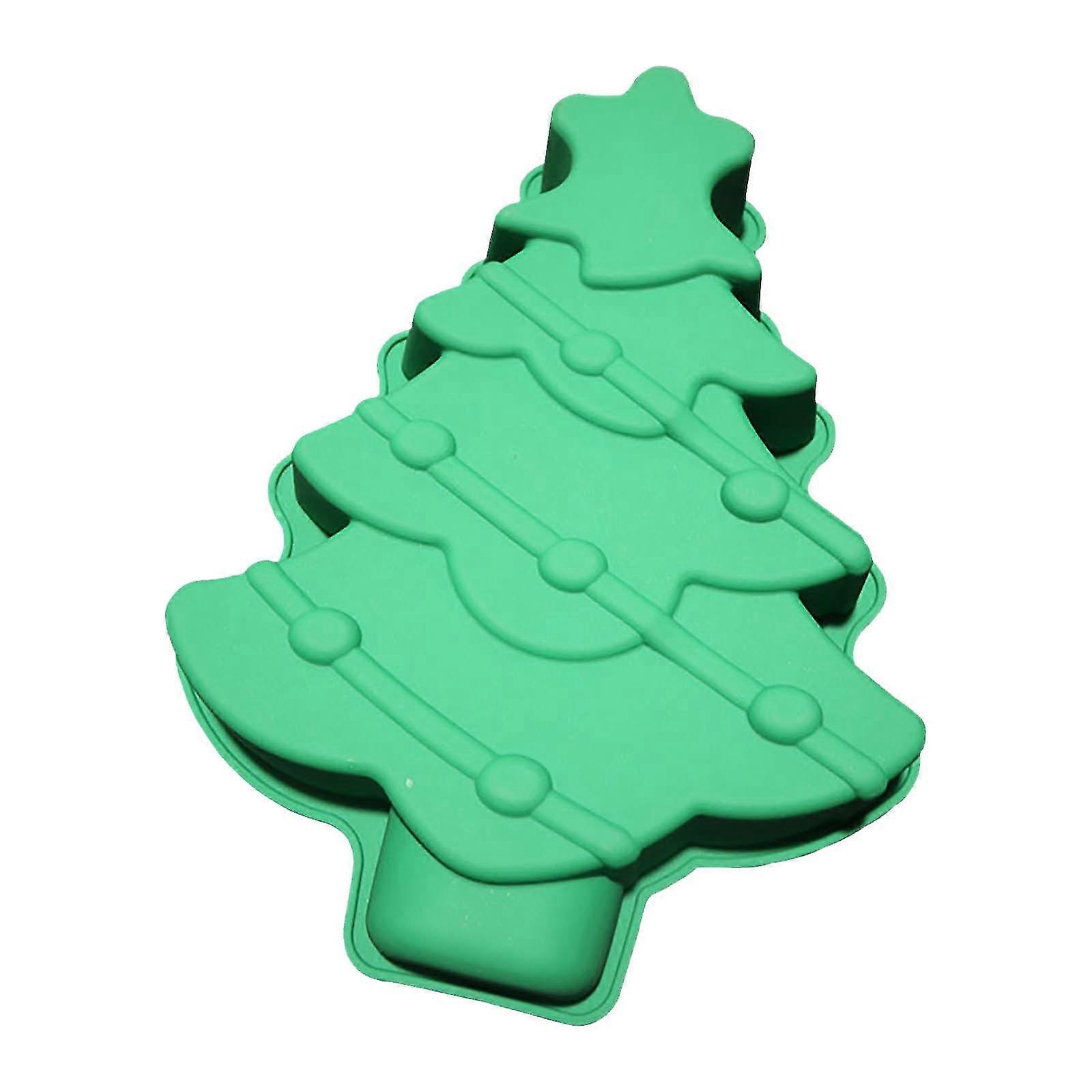 Kksset Creative Large Christmas Tree Silicone High Temperature