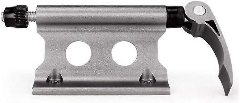 Quick Release Fork Mount, Bike Block Fork Mount Aluminum Alloy Quick Release Bicycle Front Fork Fixed Clip Luggage Rack