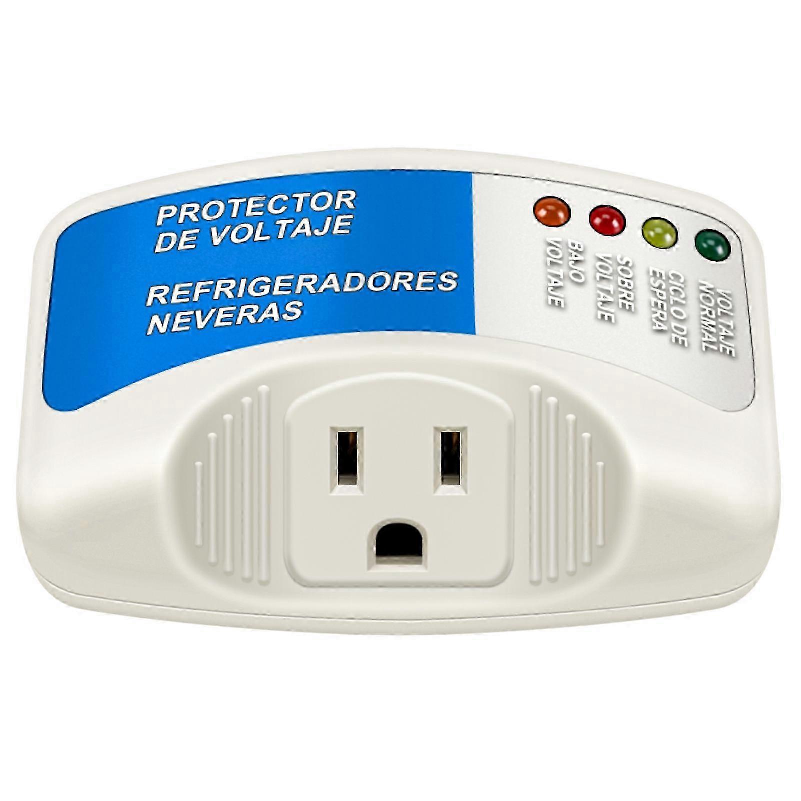 Protecteur de surtension 120 V 1 400 W, prise de courant à récupération automatique, pour appareils électroménagers, réfrigérateurs et climatiseurs.