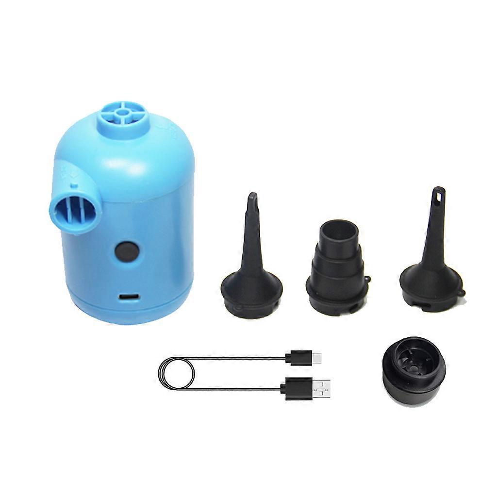 Mini elektrisk luftpump luftmadrass soffa luft uppblåsbar pump för bilcamping