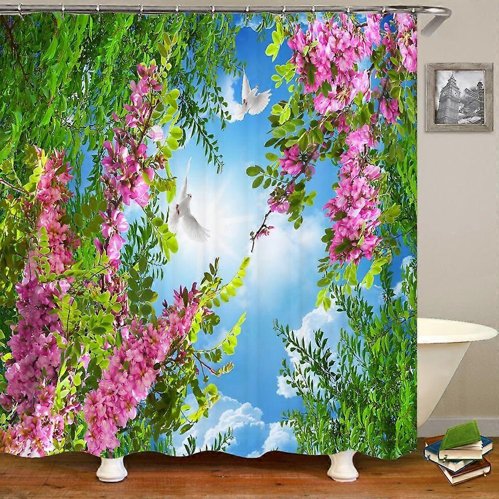 Bathroom Shower Curtain Design Style - 701