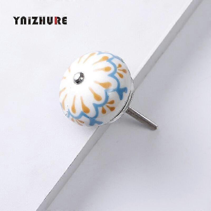 Αγροτική λαβή επίπλων σχεδίου χρώματος 40mm κεραμική λαβή γραφείου συρταριών λαβή λαβή υλικού κουζινών γραφείων