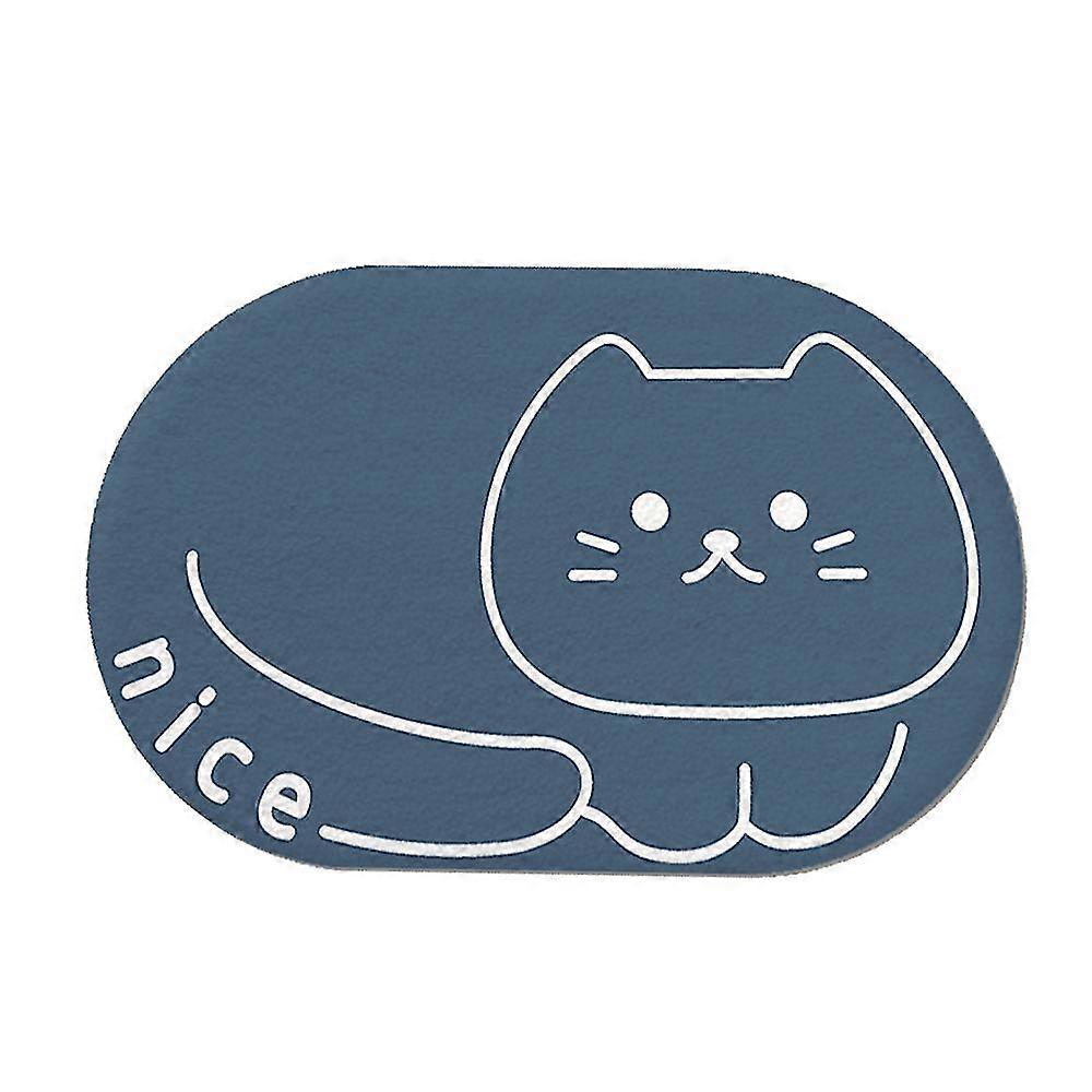 Cartoon Panda Cute Bathroom Mat, Super Absorbent Carpet