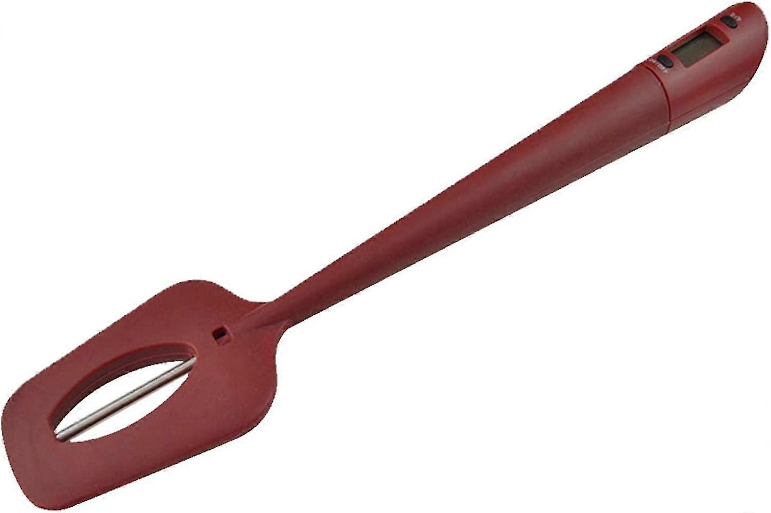 Candy Spatula Thermometer, Silicone Spatula With Electronic Digital Probe Gift