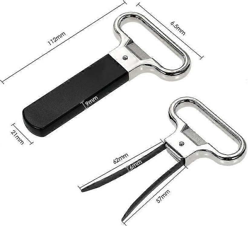 Cavatappi Per Vini Vecchi - Doppia Punte In Acciaio, Tascabile, Non Danneggia Il Tappo - Foto 8