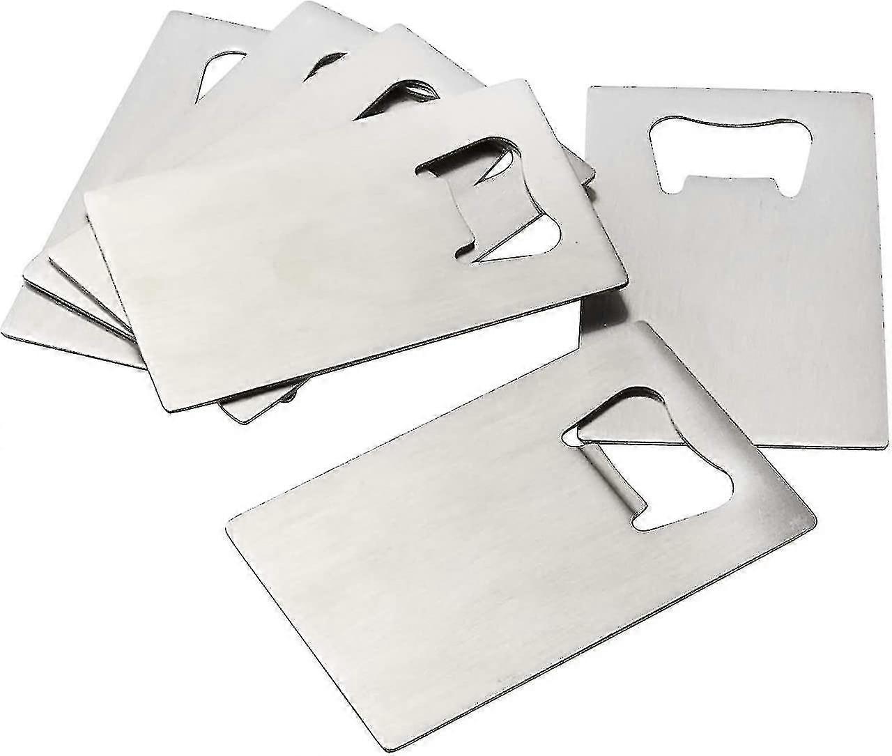 Edelstahl Kreditkarten-Flaschenöffner-Tool