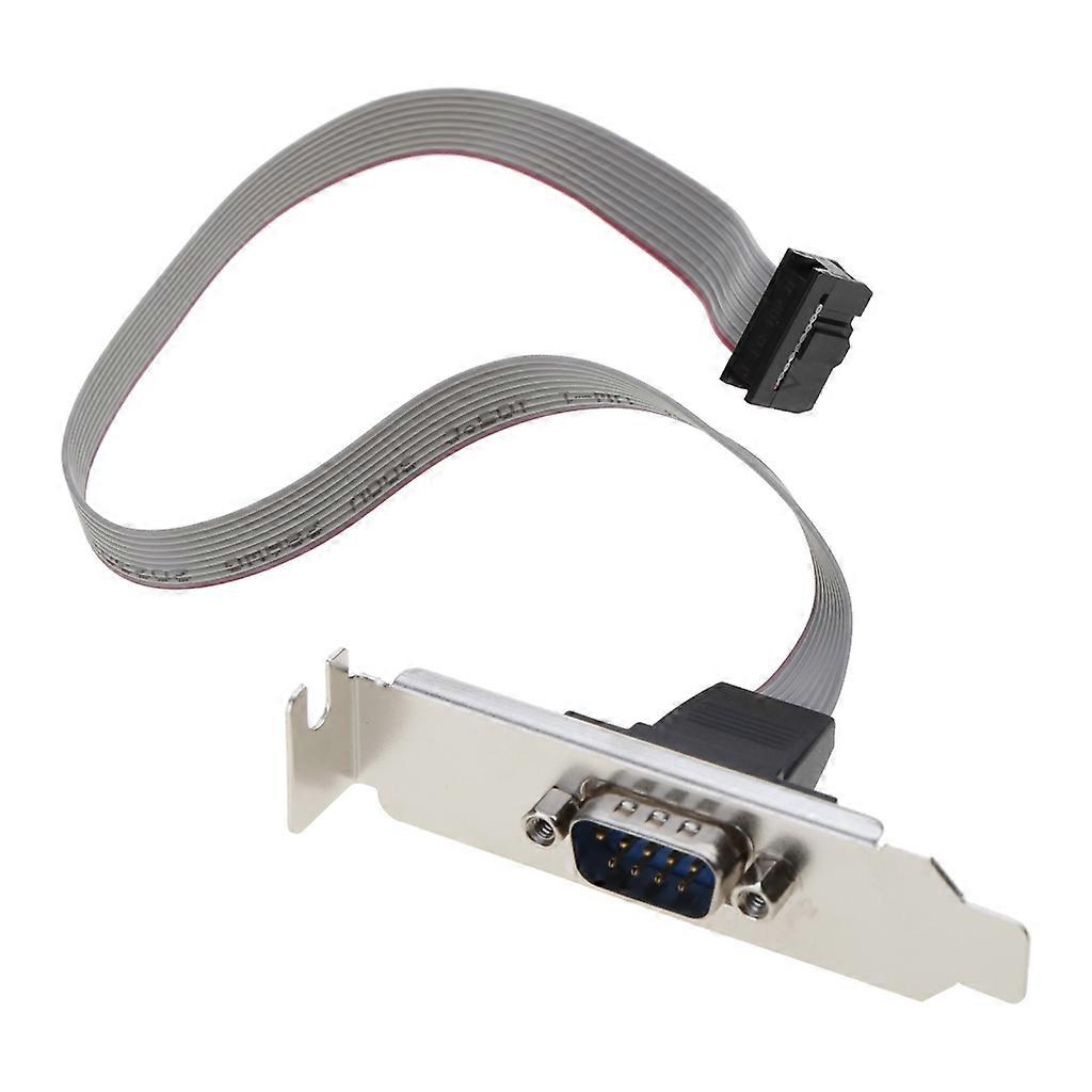Computer Motherboard Chassis Baffle Line Serial Port 9 pin DB9 RS232 COM 30cm