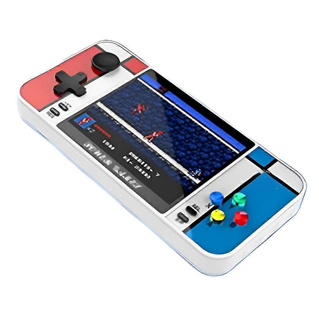 Retro Console Double Hand-held Game Player 3.5Inch LCD Built-in 500 Game