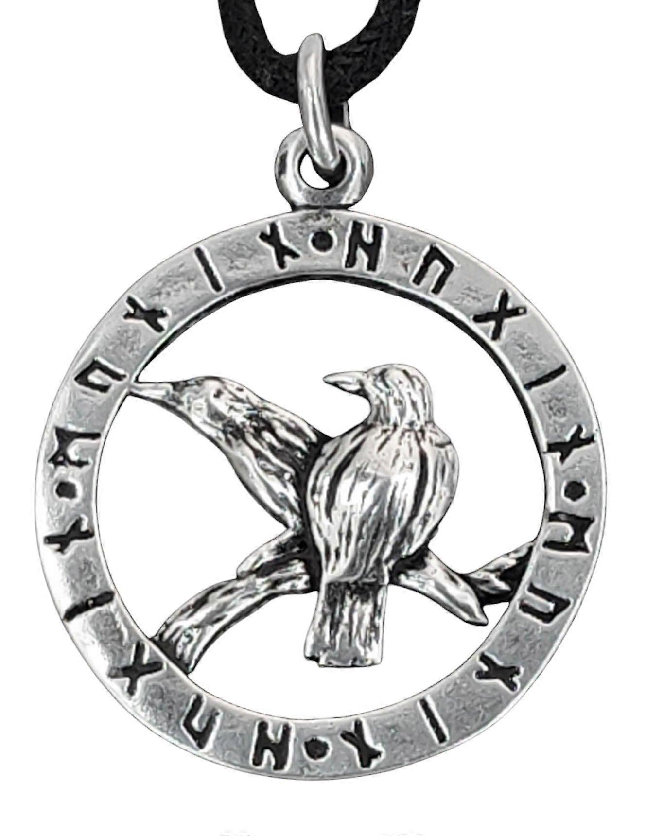 Raven 329 with Snake Chain - Silver