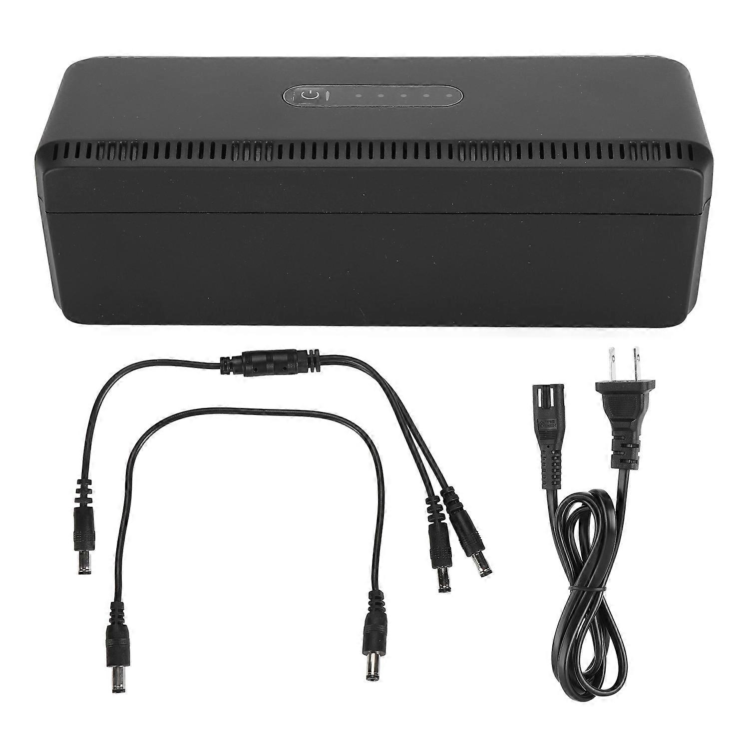 UPS Battery Backup 10400mAh 5V 9V 12V 15V 24V Uninterruptible Power Supply for Camera Router Modem10