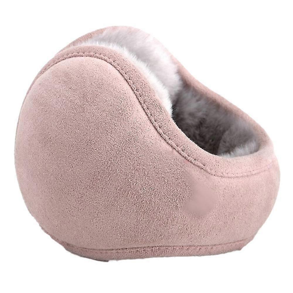 Stylish Soft Faux Fur Plush Fleece Ear Muff Adjustable Behind The Head