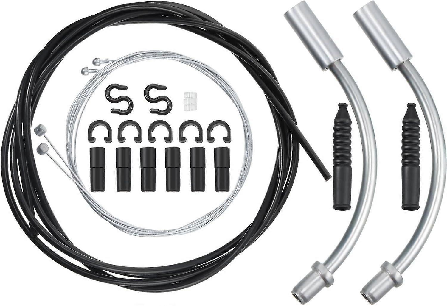 Bicycle brake cable housing kit - complete set for brake lines