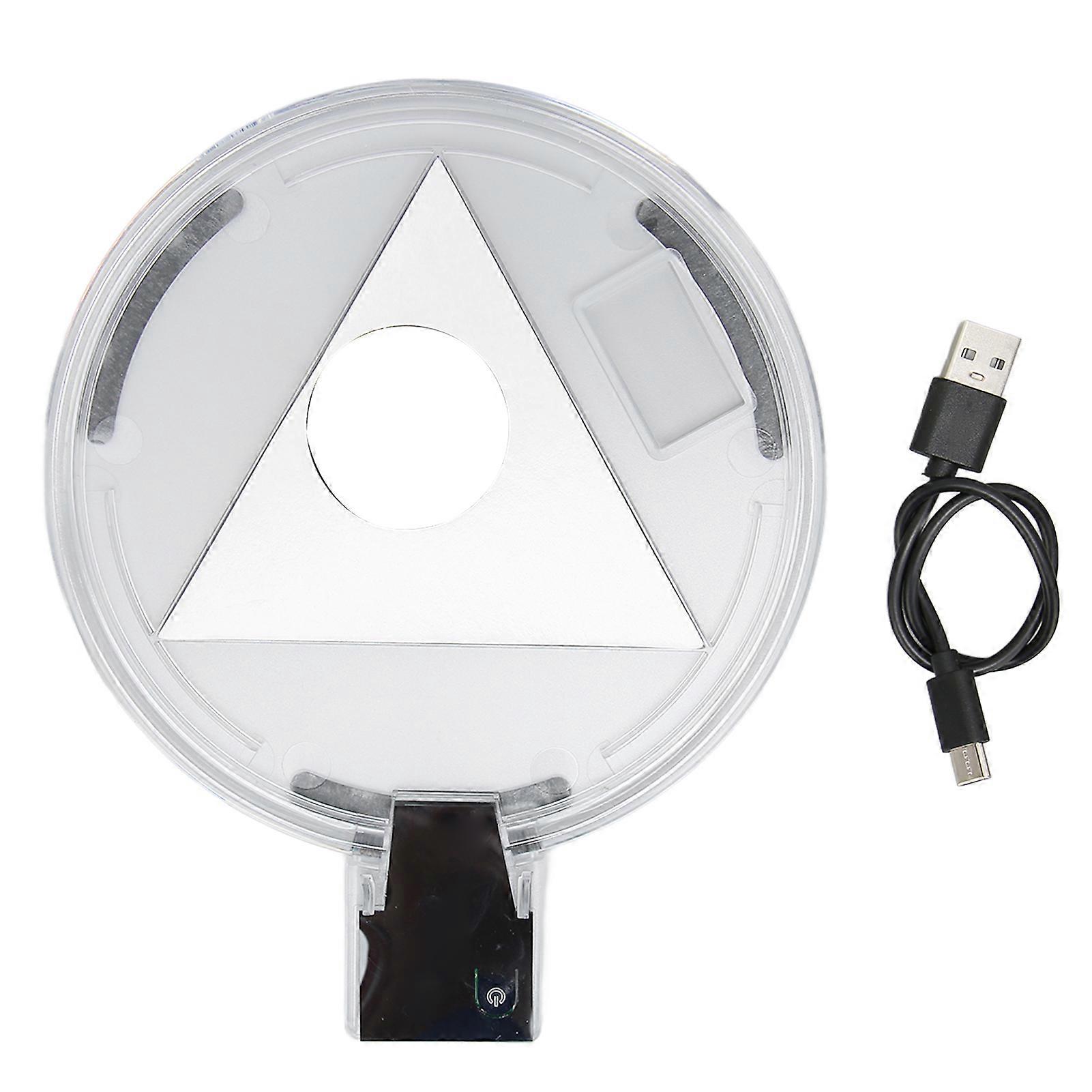 Adjustable RGB Base Vertical Horizontal LED Ambient Light Stand for PS5 Host Game Console