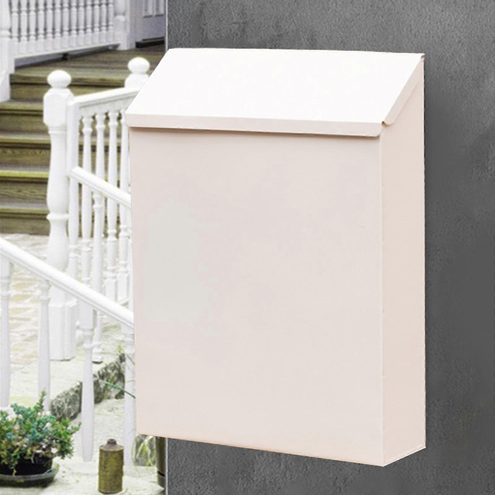 Drop Box με κλειδαριά τοίχου τοποθετημένο γραμματοκιβώτιο αδιάβροχο γραμματοκιβώτιο Κάτοχος εφημερίδας που κρέμεται αλληλογραφία