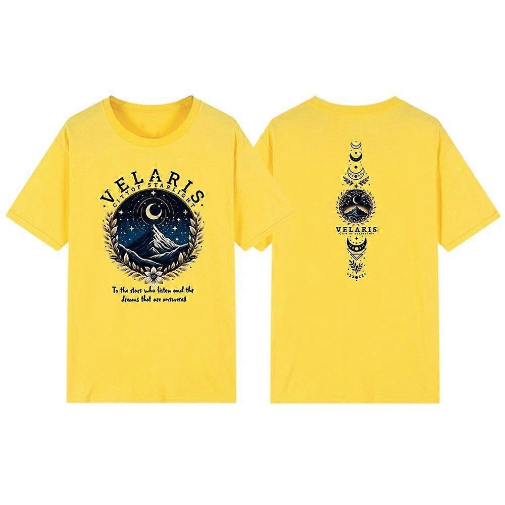 Velaris City of Starlight T-Shirt ACOTAR T-Shirt The Night Court T-Shirt Frauen Grafik T-Shirts Vintage T-Shirt SJM Merch Shirt Top