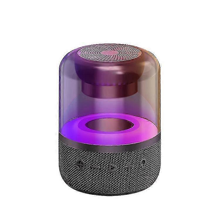 Mini Bluetooth wireless portable battery speaker with LED light