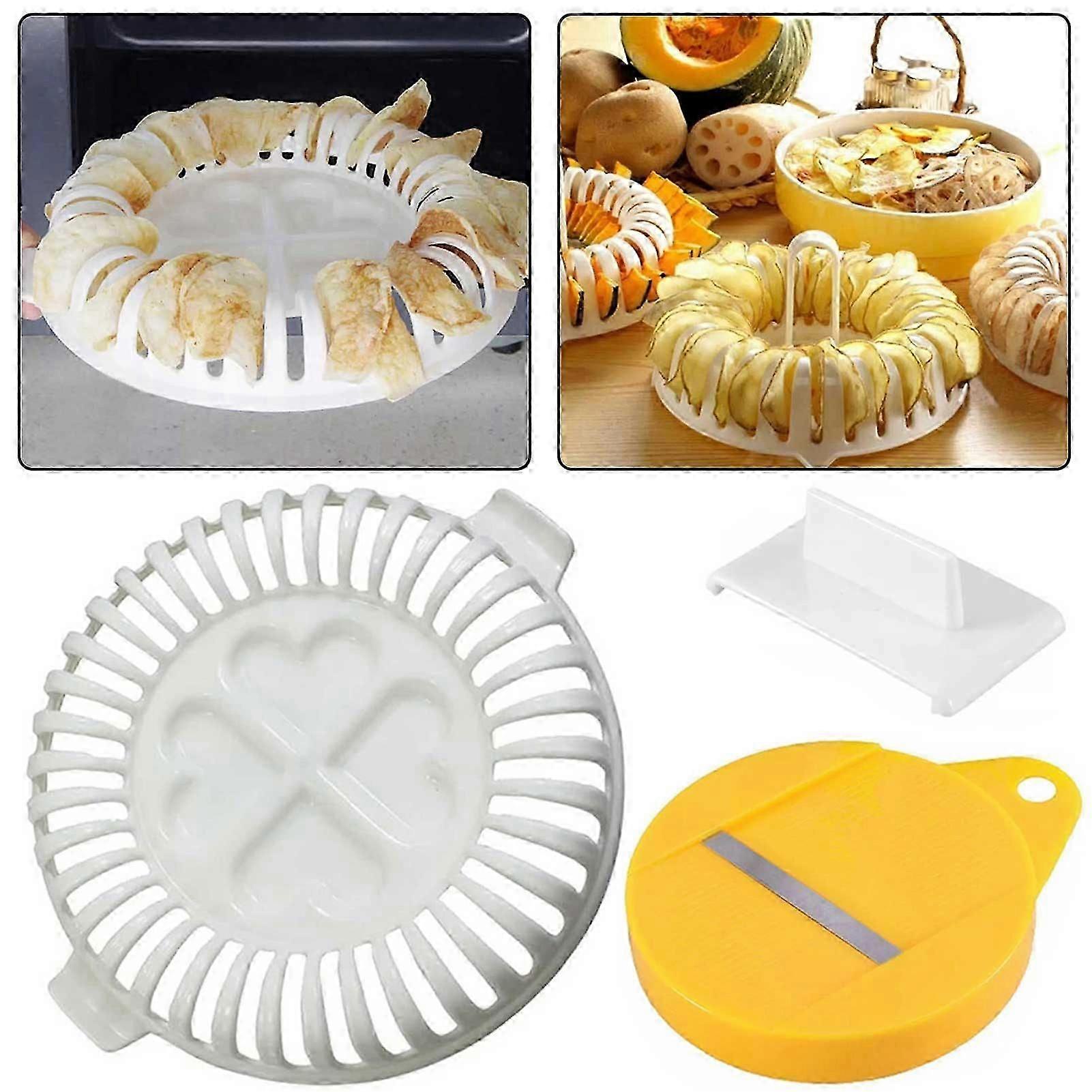 Potato Chips Baking Cup Set DIY Snack Food Rack Set Home Baking Tool