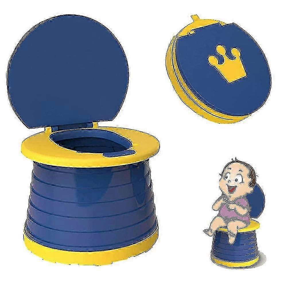 Children's Folding Toilet Portable Toilet Seat Boys & Girls Foldable js
