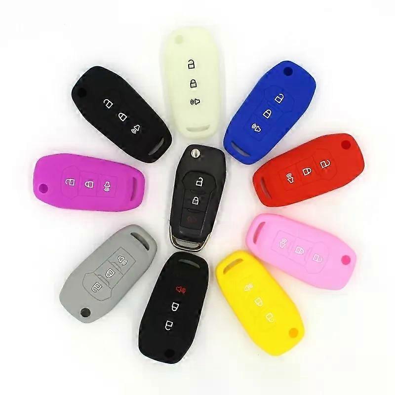 3 Buttons Remote Car Key Case Protect Shell for Escort Mondeo Everest Ranger Fusion Car Accessories MXP