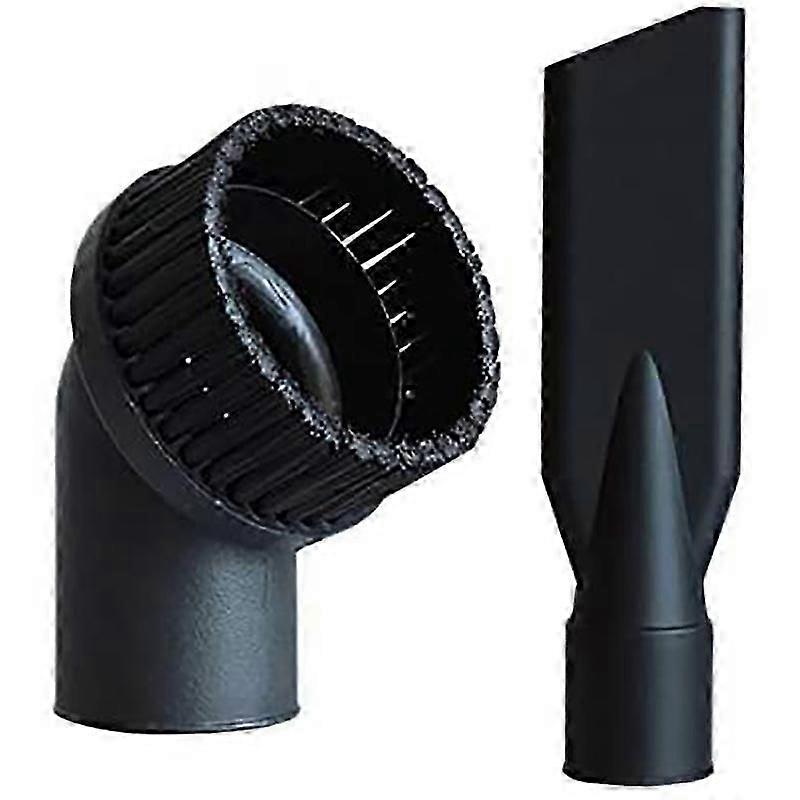 Industrial Vacuum Cleaner Round Brush and Flat Nozzle Sets Inner 44mm Durable Industrial Vacuum Cle
