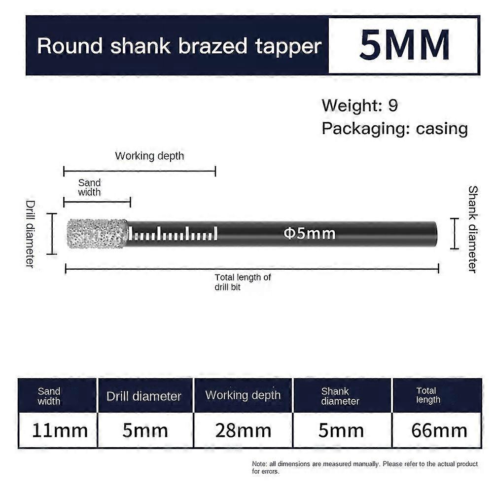 Brazed Dry Ceramic Tile Diamond Drill Bit Core Drilling Bits Marble Granite