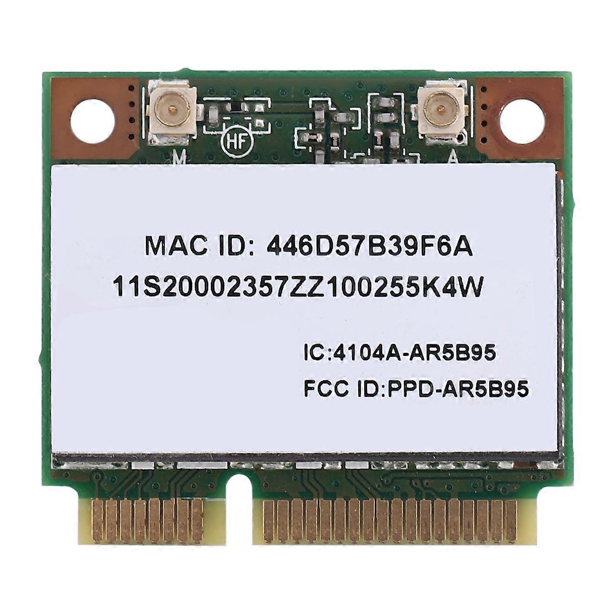 Atheros AR5B95 AR9285 Drahtlose Netzwerkkarte 2,4G 150Mbps PCI-E Halbhohe Integrierte Netzwerkkarte für X230 G460